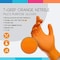 Asap Disposable Gloves, 7 mil Palm, Nitrile, Powder-Free, S, 500 PK, Orange 20423 - alternate 2